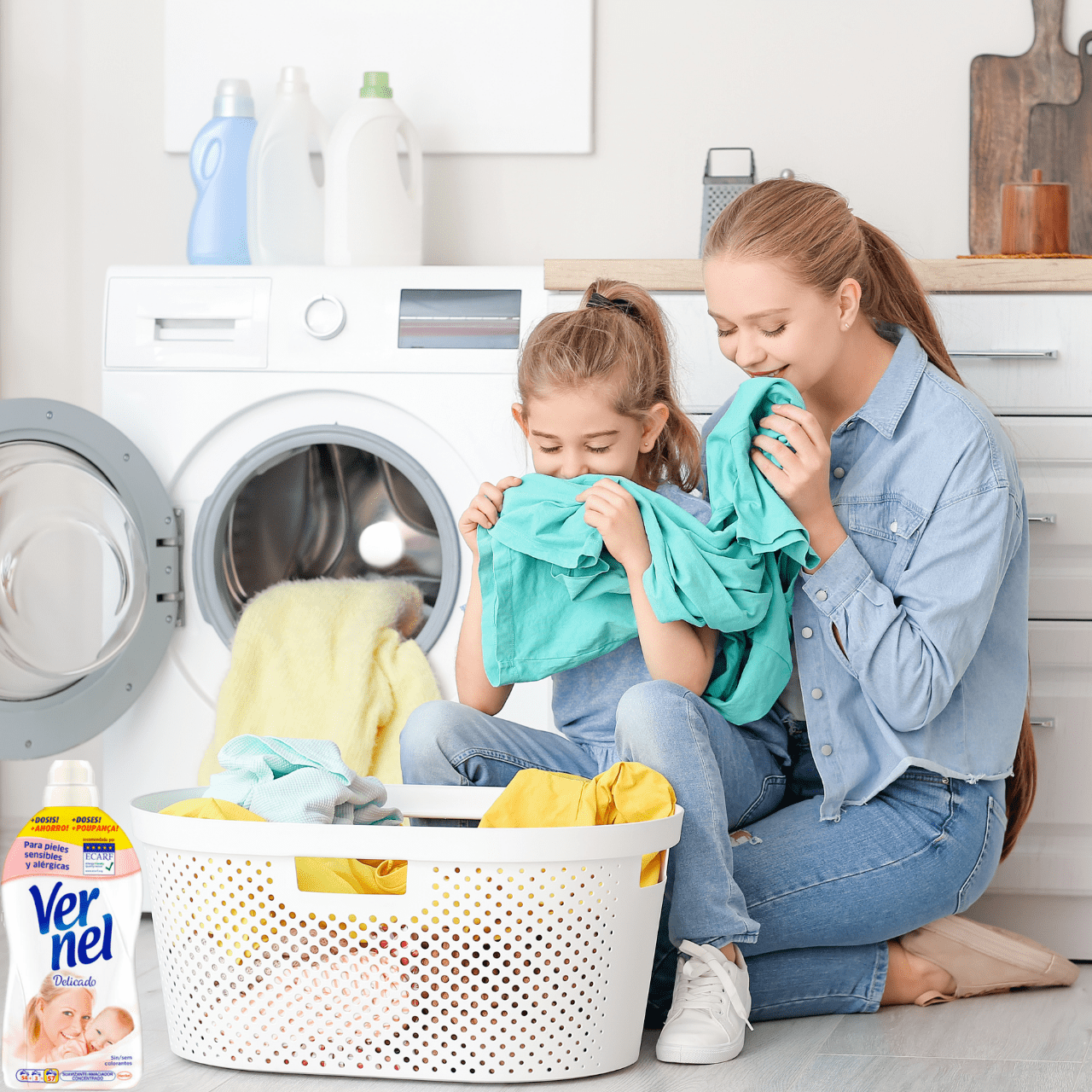 Vernel Delicado, омекотител, 1,080 л, 60 пранета | Cleanmarket.bg