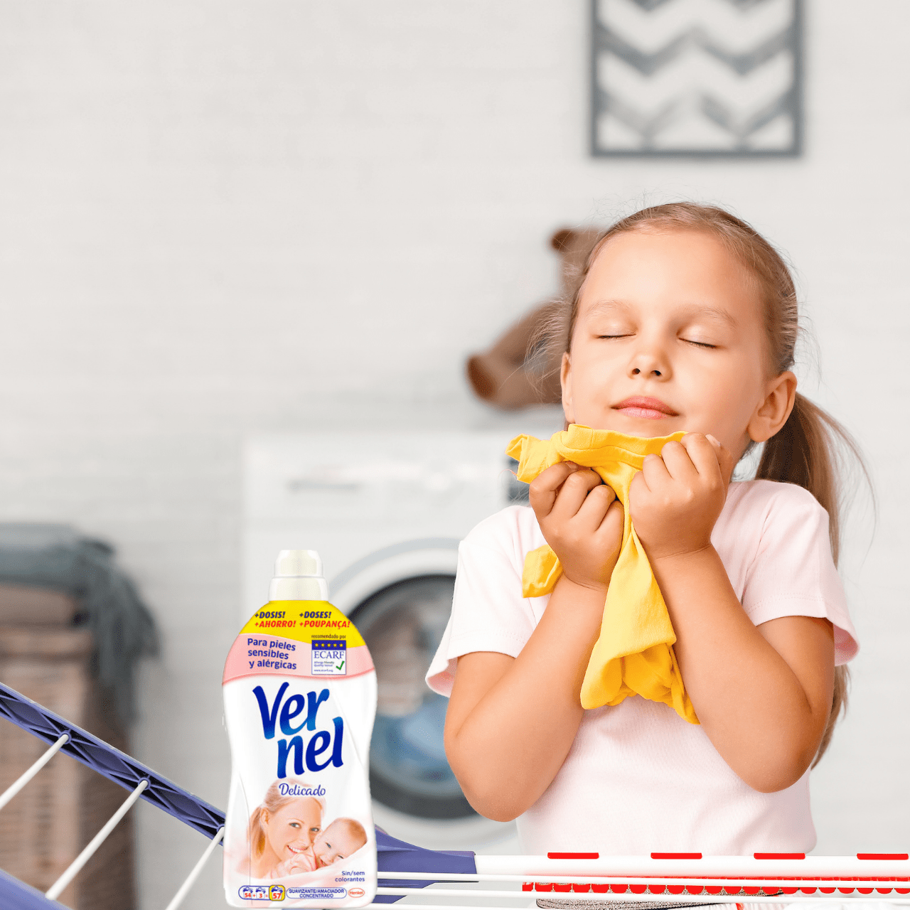 Vernel Delicado, омекотител, 1,080 л, 60 пранета | Cleanmarket.bg