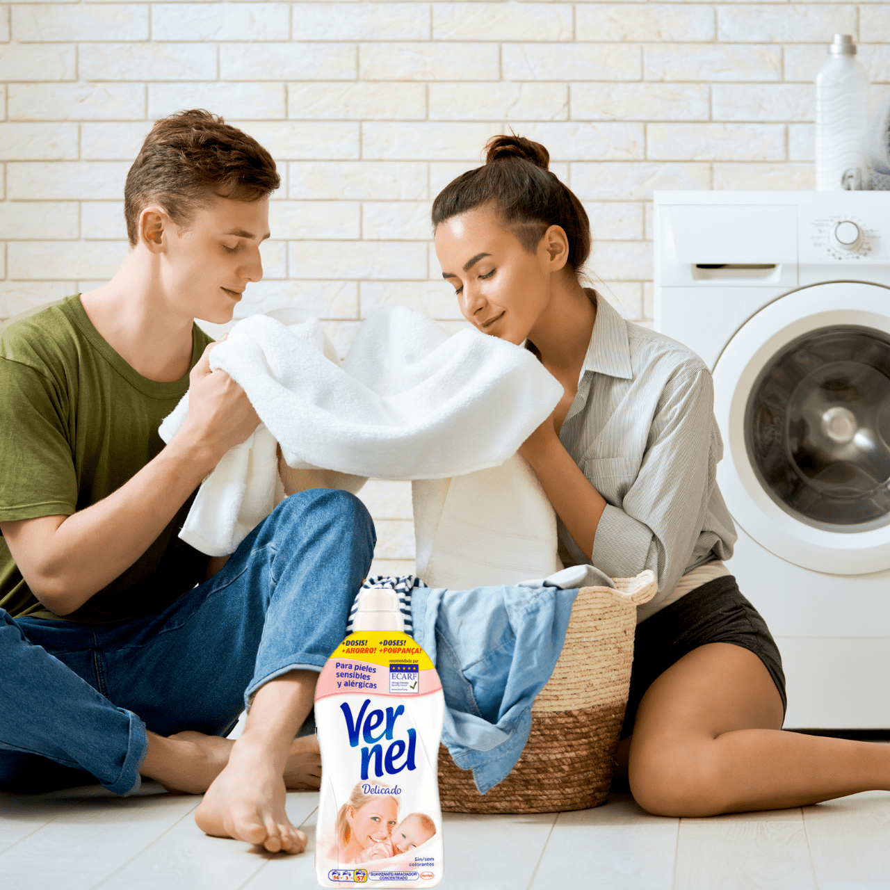 Vernel Delicado, омекотител, 1,080 л, 60 пранета | Cleanmarket.bg