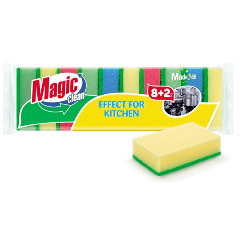 Magic Clean с абразив, 10 броя | Cleanmarket.bg