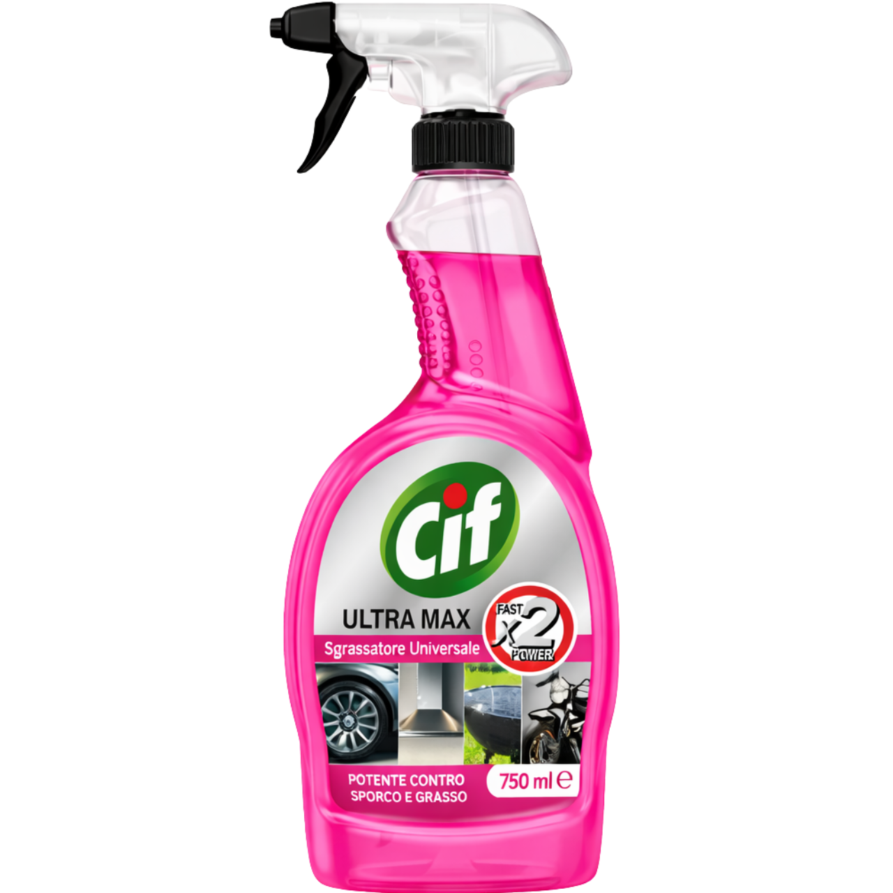 Cif Ultra Max Sgrassatore Universale Pink, 750 мл | Cleanmarket.bg