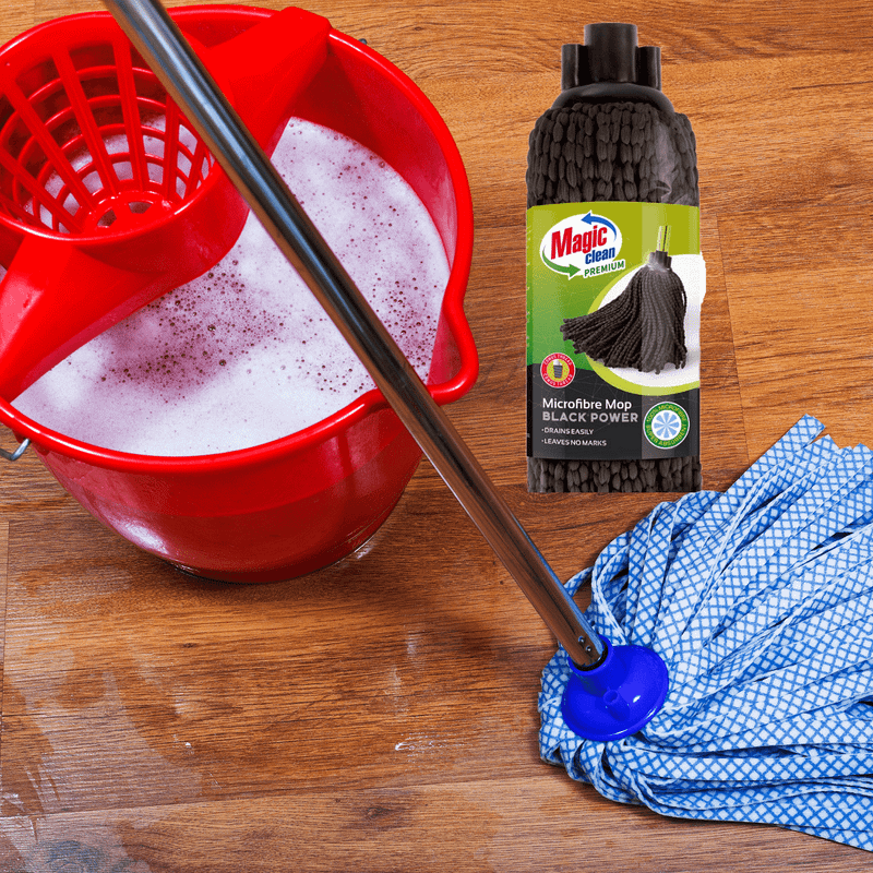 Block Magic Clean Magic Clean Premium Black Power бърсалка микрофибър | Cleanmarket.bg