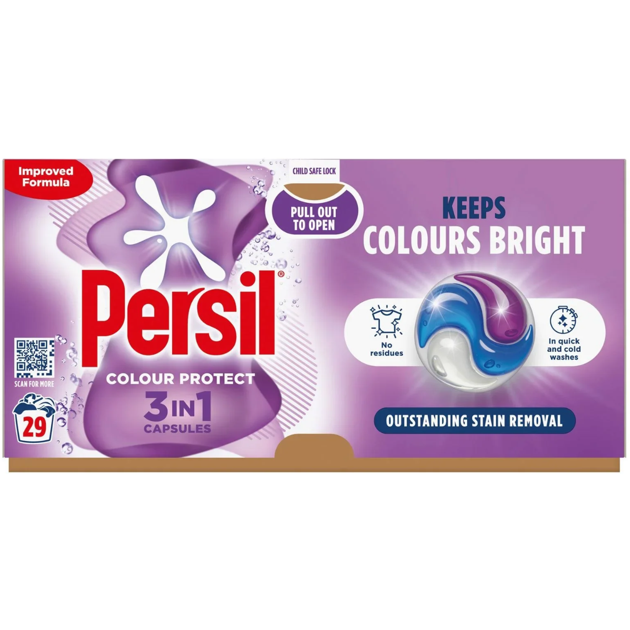 Persil Colour Protect 3 in 1, капсули, 29 броя | Cleanmarket.bg