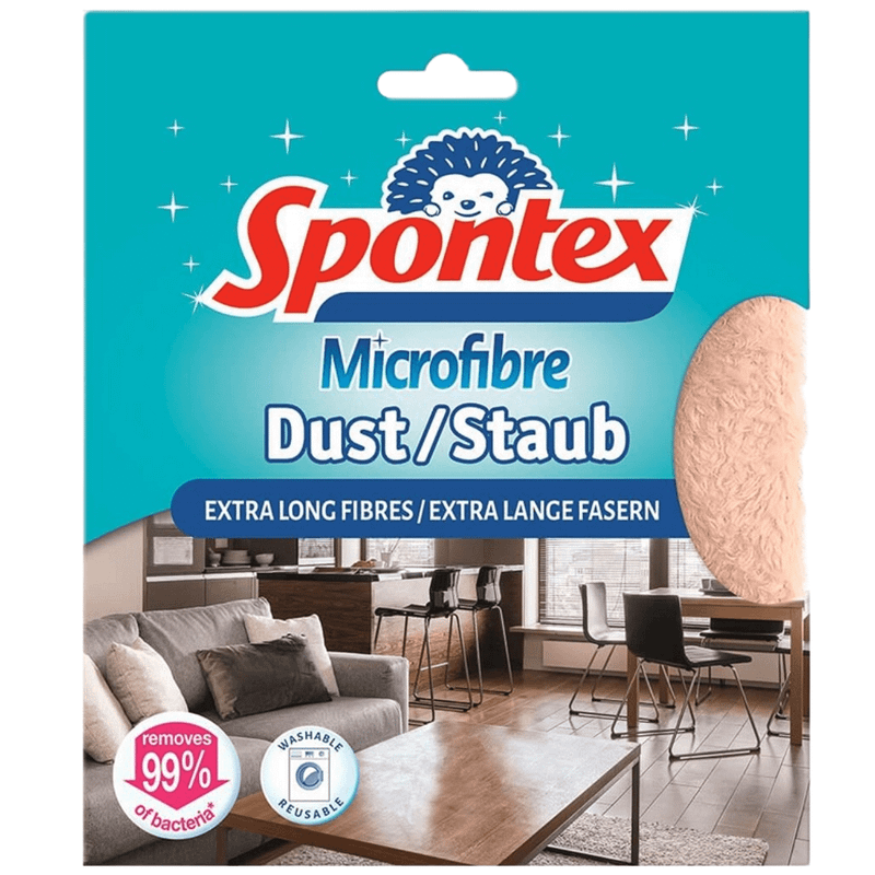 Микрофибърна кърпа Spontex Dust за прах | Cleanmarket.bg